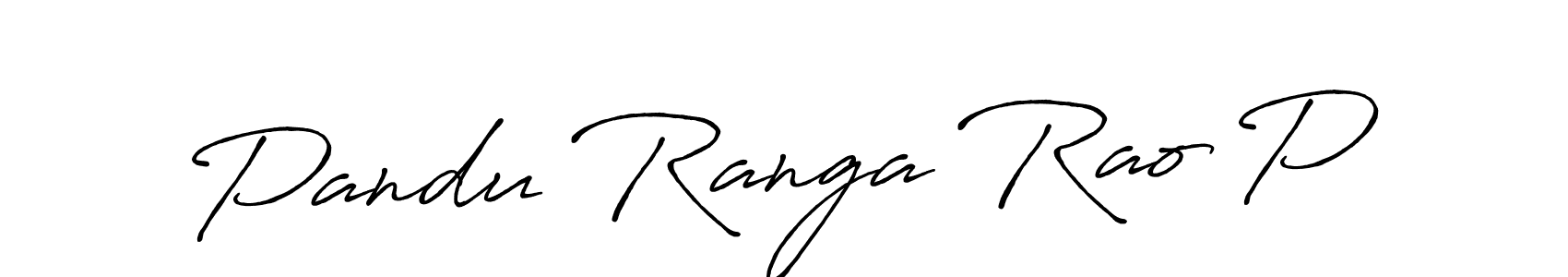 How to make Pandu Ranga Rao P name signature. Use Antro_Vectra_Bolder style for creating short signs online. This is the latest handwritten sign. Pandu Ranga Rao P signature style 7 images and pictures png