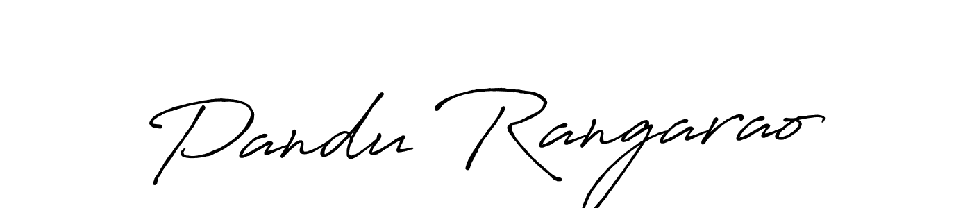 Similarly Antro_Vectra_Bolder is the best handwritten signature design. Signature creator online .You can use it as an online autograph creator for name Pandu Rangarao. Pandu Rangarao signature style 7 images and pictures png