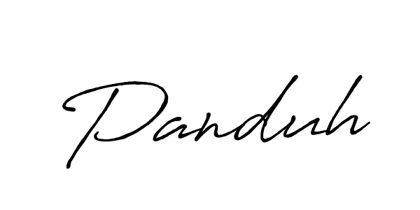Once you've used our free online signature maker to create your best signature Antro_Vectra_Bolder style, it's time to enjoy all of the benefits that Panduh name signing documents. Panduh signature style 7 images and pictures png
