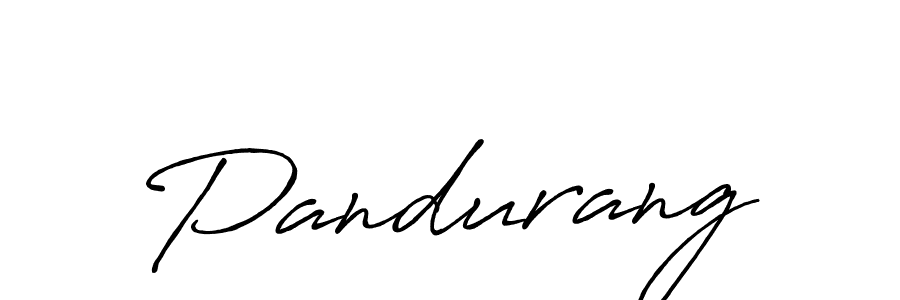 Create a beautiful signature design for name Pandurang. With this signature (Antro_Vectra_Bolder) fonts, you can make a handwritten signature for free. Pandurang signature style 7 images and pictures png