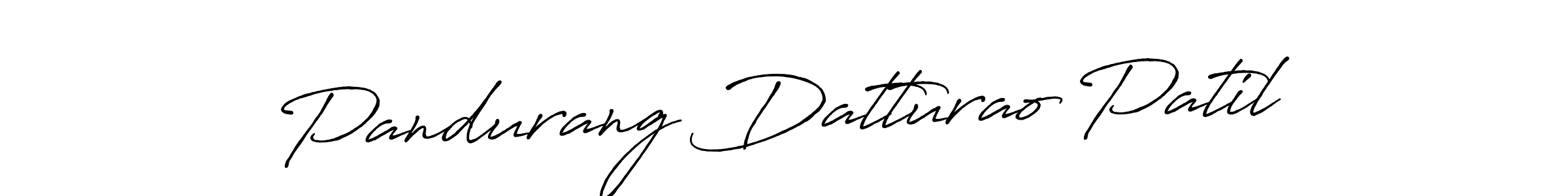 How to make Pandurang Datturao Patil name signature. Use Antro_Vectra_Bolder style for creating short signs online. This is the latest handwritten sign. Pandurang Datturao Patil signature style 7 images and pictures png