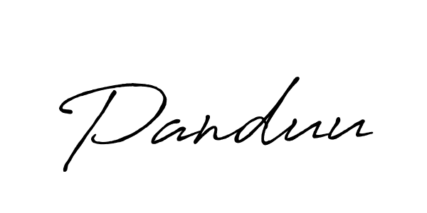 The best way (Antro_Vectra_Bolder) to make a short signature is to pick only two or three words in your name. The name Panduu include a total of six letters. For converting this name. Panduu signature style 7 images and pictures png