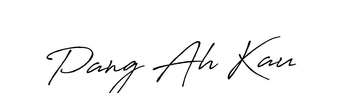 You should practise on your own different ways (Antro_Vectra_Bolder) to write your name (Pang Ah Kau) in signature. don't let someone else do it for you. Pang Ah Kau signature style 7 images and pictures png