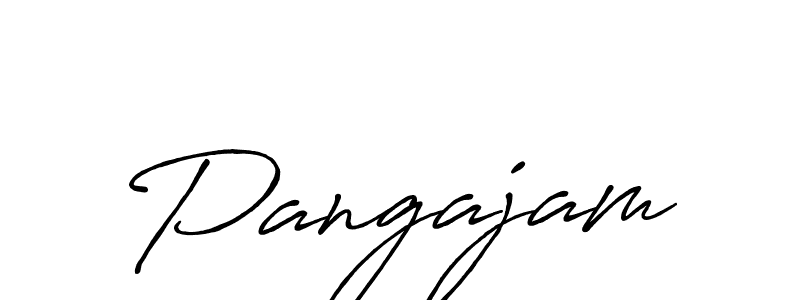 Similarly Antro_Vectra_Bolder is the best handwritten signature design. Signature creator online .You can use it as an online autograph creator for name Pangajam. Pangajam signature style 7 images and pictures png