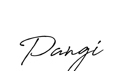 Once you've used our free online signature maker to create your best signature Antro_Vectra_Bolder style, it's time to enjoy all of the benefits that Pangi name signing documents. Pangi signature style 7 images and pictures png