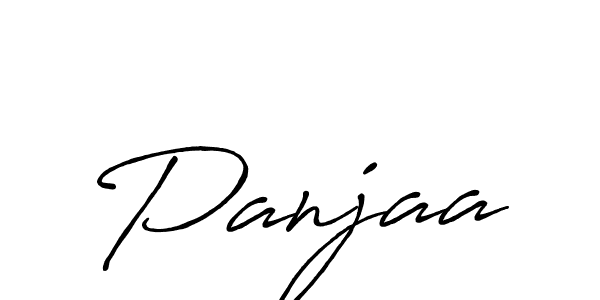 Make a beautiful signature design for name Panjaa. With this signature (Antro_Vectra_Bolder) style, you can create a handwritten signature for free. Panjaa signature style 7 images and pictures png