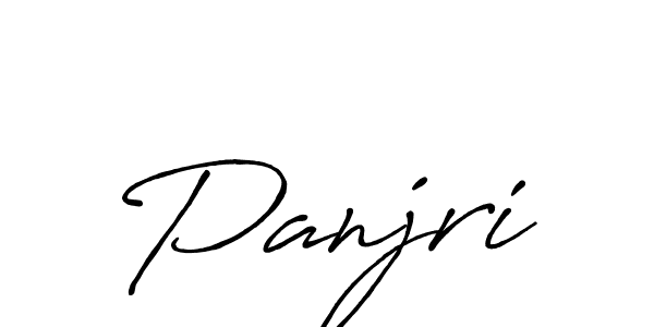 Make a beautiful signature design for name Panjri. With this signature (Antro_Vectra_Bolder) style, you can create a handwritten signature for free. Panjri signature style 7 images and pictures png