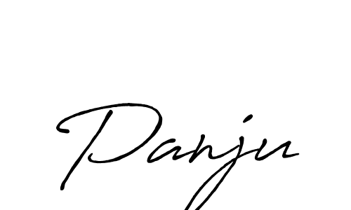 How to make Panju signature? Antro_Vectra_Bolder is a professional autograph style. Create handwritten signature for Panju name. Panju signature style 7 images and pictures png