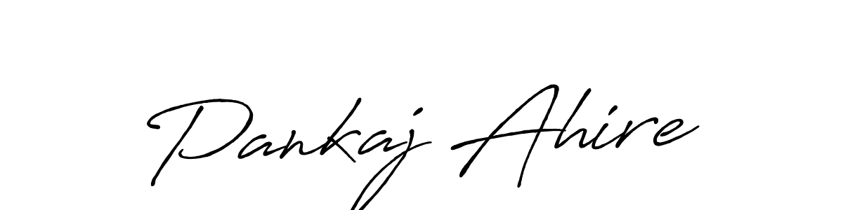 You can use this online signature creator to create a handwritten signature for the name Pankaj Ahire. This is the best online autograph maker. Pankaj Ahire signature style 7 images and pictures png