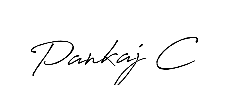 Here are the top 10 professional signature styles for the name Pankaj C. These are the best autograph styles you can use for your name. Pankaj C signature style 7 images and pictures png