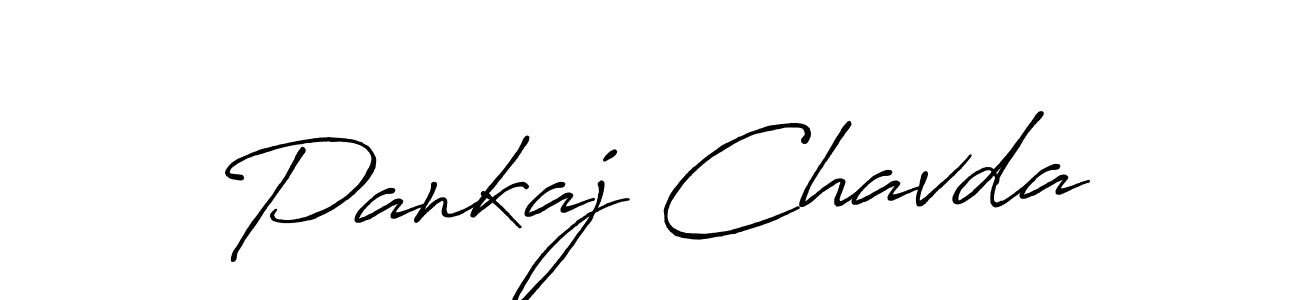 if you are searching for the best signature style for your name Pankaj Chavda. so please give up your signature search. here we have designed multiple signature styles  using Antro_Vectra_Bolder. Pankaj Chavda signature style 7 images and pictures png