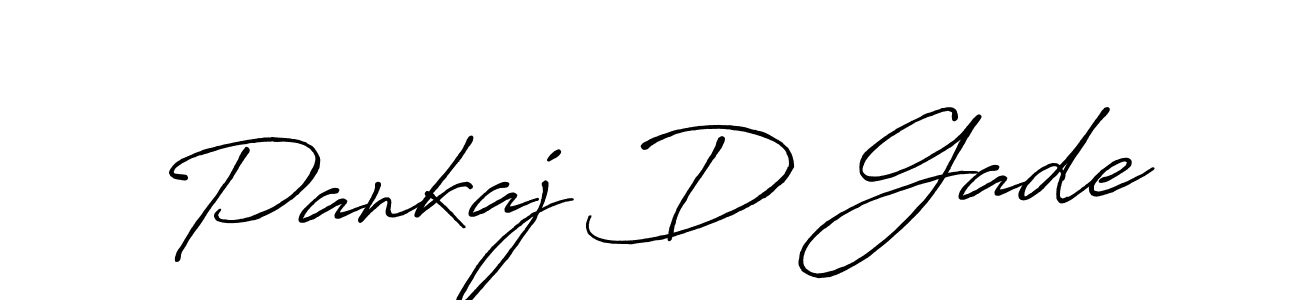 It looks lik you need a new signature style for name Pankaj D Gade. Design unique handwritten (Antro_Vectra_Bolder) signature with our free signature maker in just a few clicks. Pankaj D Gade signature style 7 images and pictures png