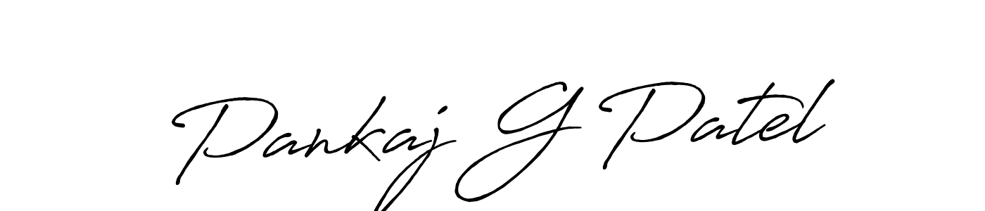 if you are searching for the best signature style for your name Pankaj G Patel. so please give up your signature search. here we have designed multiple signature styles  using Antro_Vectra_Bolder. Pankaj G Patel signature style 7 images and pictures png