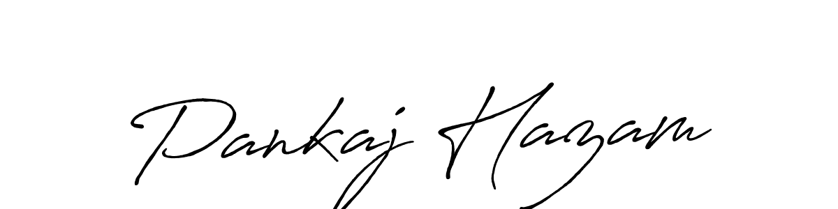 Use a signature maker to create a handwritten signature online. With this signature software, you can design (Antro_Vectra_Bolder) your own signature for name Pankaj Hazam. Pankaj Hazam signature style 7 images and pictures png