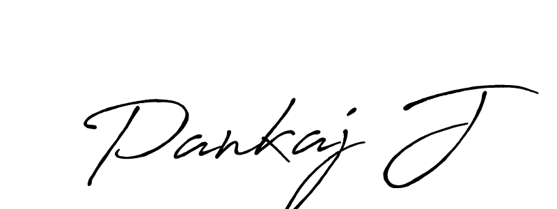 You should practise on your own different ways (Antro_Vectra_Bolder) to write your name (Pankaj J) in signature. don't let someone else do it for you. Pankaj J signature style 7 images and pictures png