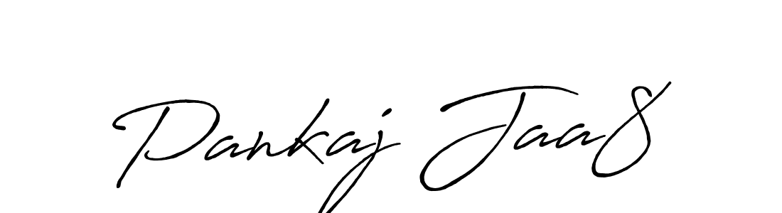 How to make Pankaj Jaa8 signature? Antro_Vectra_Bolder is a professional autograph style. Create handwritten signature for Pankaj Jaa8 name. Pankaj Jaa8 signature style 7 images and pictures png