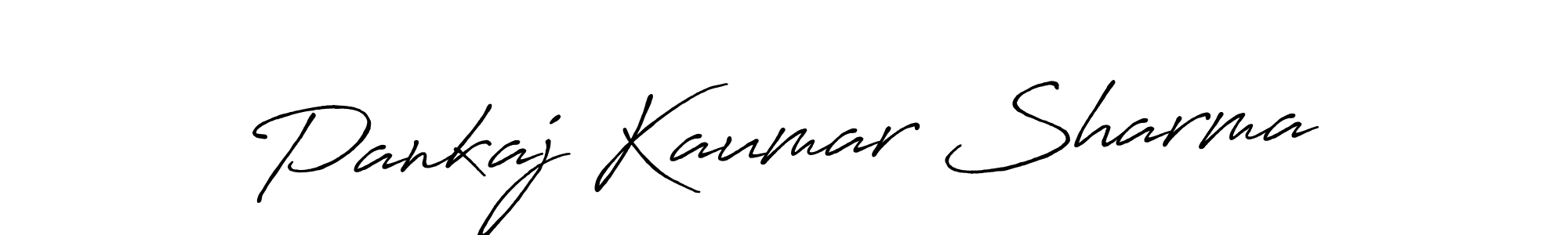 Antro_Vectra_Bolder is a professional signature style that is perfect for those who want to add a touch of class to their signature. It is also a great choice for those who want to make their signature more unique. Get Pankaj Kaumar Sharma name to fancy signature for free. Pankaj Kaumar Sharma signature style 7 images and pictures png