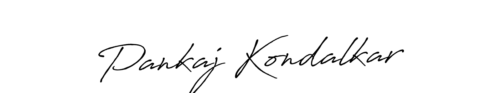 Make a short Pankaj Kondalkar signature style. Manage your documents anywhere anytime using Antro_Vectra_Bolder. Create and add eSignatures, submit forms, share and send files easily. Pankaj Kondalkar signature style 7 images and pictures png