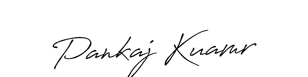 Make a beautiful signature design for name Pankaj Kuamr. Use this online signature maker to create a handwritten signature for free. Pankaj Kuamr signature style 7 images and pictures png