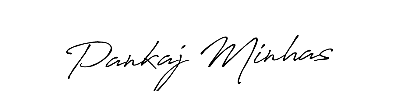 Make a beautiful signature design for name Pankaj Minhas. Use this online signature maker to create a handwritten signature for free. Pankaj Minhas signature style 7 images and pictures png