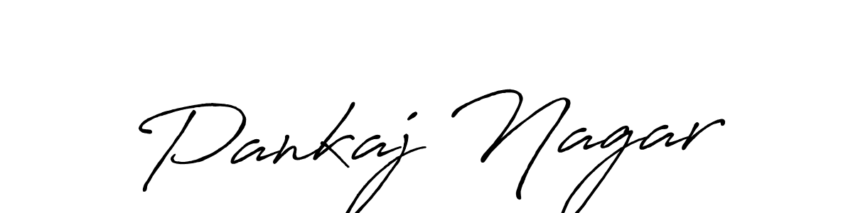 Similarly Antro_Vectra_Bolder is the best handwritten signature design. Signature creator online .You can use it as an online autograph creator for name Pankaj Nagar. Pankaj Nagar signature style 7 images and pictures png