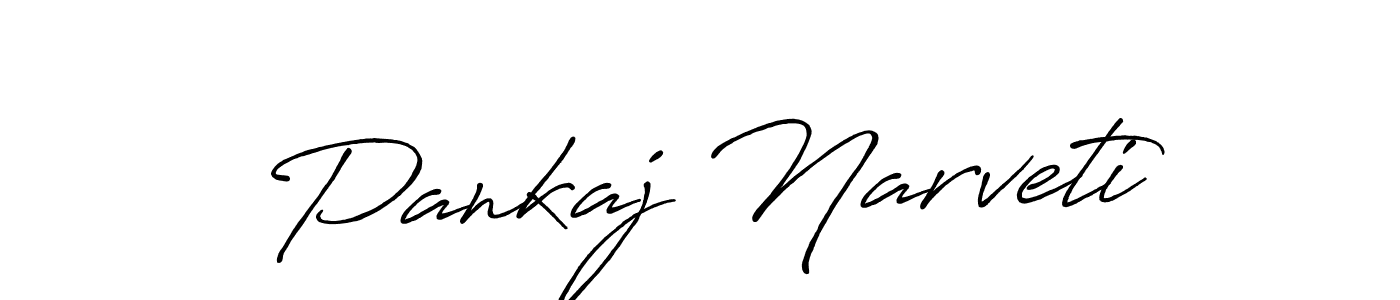 Similarly Antro_Vectra_Bolder is the best handwritten signature design. Signature creator online .You can use it as an online autograph creator for name Pankaj Narveti. Pankaj Narveti signature style 7 images and pictures png