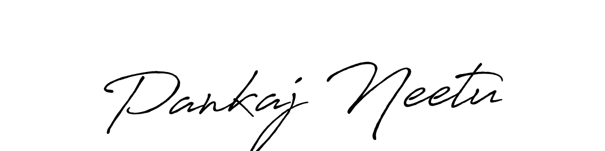 Once you've used our free online signature maker to create your best signature Antro_Vectra_Bolder style, it's time to enjoy all of the benefits that Pankaj Neetu name signing documents. Pankaj Neetu signature style 7 images and pictures png