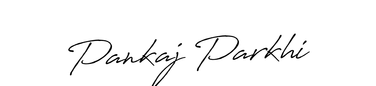 Make a beautiful signature design for name Pankaj Parkhi. Use this online signature maker to create a handwritten signature for free. Pankaj Parkhi signature style 7 images and pictures png