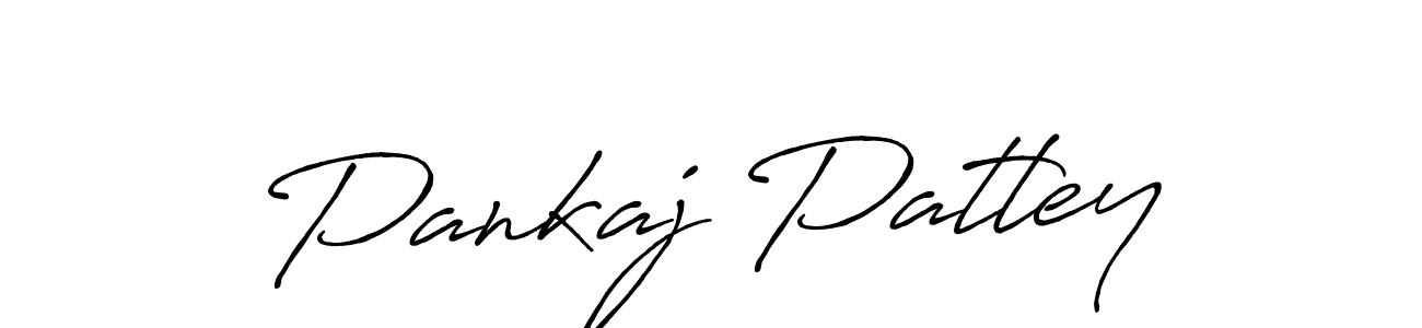 Design your own signature with our free online signature maker. With this signature software, you can create a handwritten (Antro_Vectra_Bolder) signature for name Pankaj Patley. Pankaj Patley signature style 7 images and pictures png