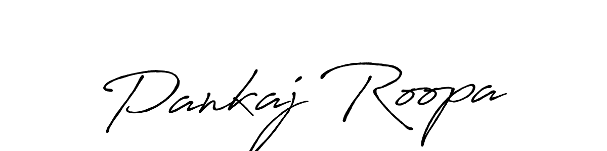 Antro_Vectra_Bolder is a professional signature style that is perfect for those who want to add a touch of class to their signature. It is also a great choice for those who want to make their signature more unique. Get Pankaj Roopa name to fancy signature for free. Pankaj Roopa signature style 7 images and pictures png
