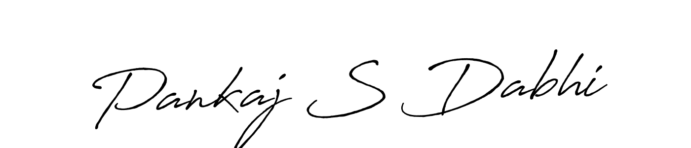 Antro_Vectra_Bolder is a professional signature style that is perfect for those who want to add a touch of class to their signature. It is also a great choice for those who want to make their signature more unique. Get Pankaj S Dabhi name to fancy signature for free. Pankaj S Dabhi signature style 7 images and pictures png