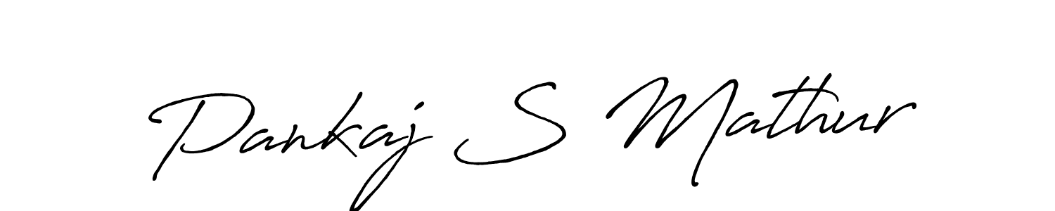 How to Draw Pankaj S Mathur signature style? Antro_Vectra_Bolder is a latest design signature styles for name Pankaj S Mathur. Pankaj S Mathur signature style 7 images and pictures png