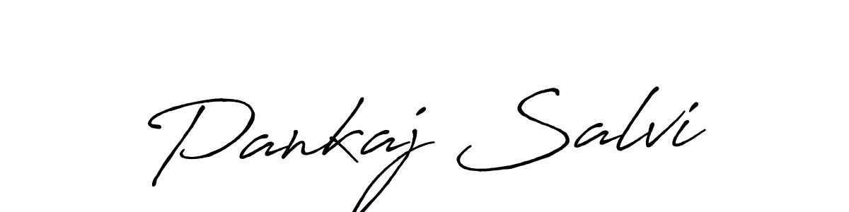 It looks lik you need a new signature style for name Pankaj Salvi. Design unique handwritten (Antro_Vectra_Bolder) signature with our free signature maker in just a few clicks. Pankaj Salvi signature style 7 images and pictures png