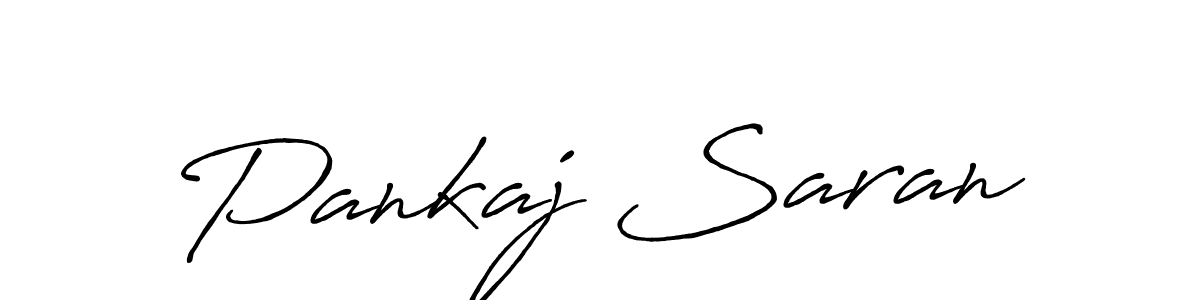 It looks lik you need a new signature style for name Pankaj Saran. Design unique handwritten (Antro_Vectra_Bolder) signature with our free signature maker in just a few clicks. Pankaj Saran signature style 7 images and pictures png