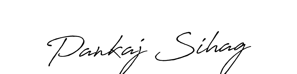 The best way (Antro_Vectra_Bolder) to make a short signature is to pick only two or three words in your name. The name Pankaj Sihag include a total of six letters. For converting this name. Pankaj Sihag signature style 7 images and pictures png