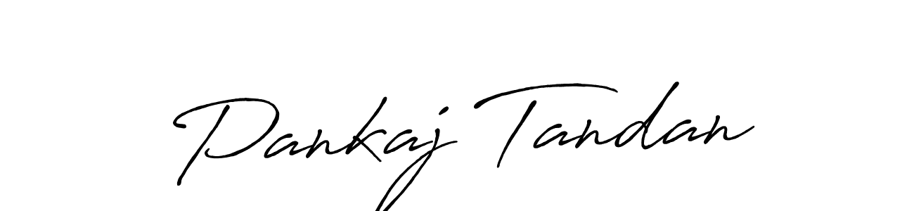 Also we have Pankaj Tandan name is the best signature style. Create professional handwritten signature collection using Antro_Vectra_Bolder autograph style. Pankaj Tandan signature style 7 images and pictures png