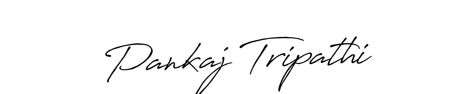 How to make Pankaj Tripathi name signature. Use Antro_Vectra_Bolder style for creating short signs online. This is the latest handwritten sign. Pankaj Tripathi signature style 7 images and pictures png