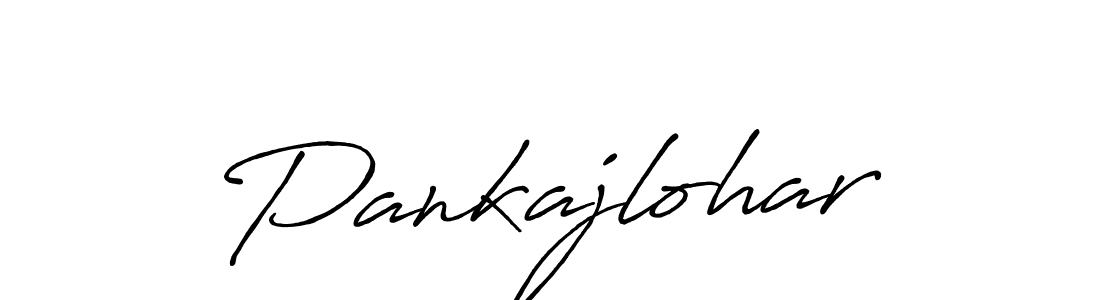 Pankajlohar stylish signature style. Best Handwritten Sign (Antro_Vectra_Bolder) for my name. Handwritten Signature Collection Ideas for my name Pankajlohar. Pankajlohar signature style 7 images and pictures png