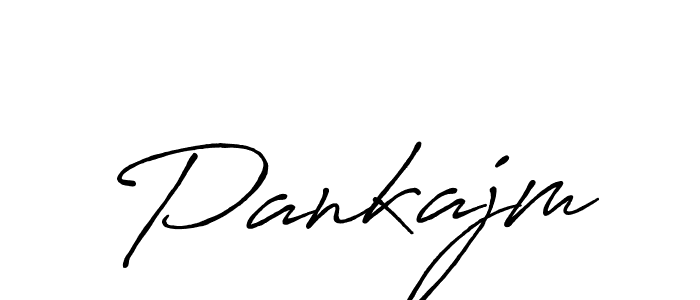 Make a short Pankajm signature style. Manage your documents anywhere anytime using Antro_Vectra_Bolder. Create and add eSignatures, submit forms, share and send files easily. Pankajm signature style 7 images and pictures png
