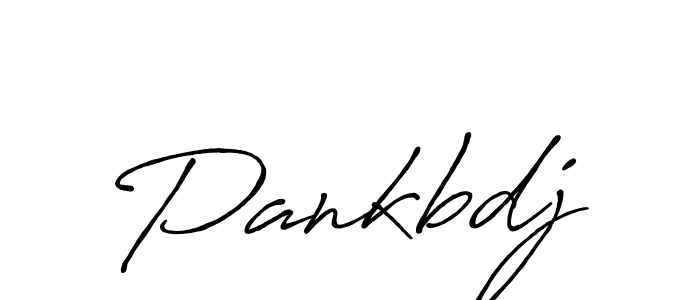 Use a signature maker to create a handwritten signature online. With this signature software, you can design (Antro_Vectra_Bolder) your own signature for name Pankbdj. Pankbdj signature style 7 images and pictures png