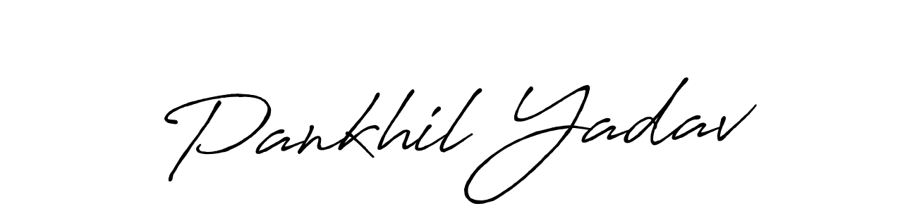 See photos of Pankhil Yadav official signature by Spectra . Check more albums & portfolios. Read reviews & check more about Antro_Vectra_Bolder font. Pankhil Yadav signature style 7 images and pictures png