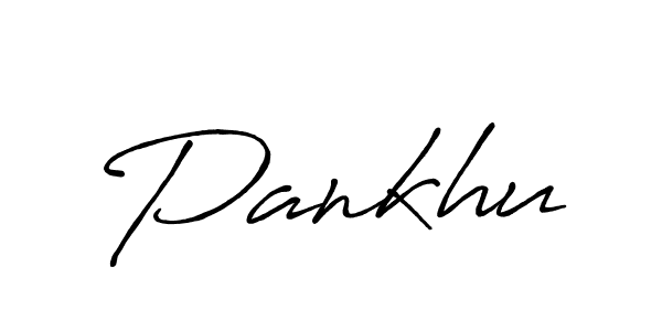 Pankhu stylish signature style. Best Handwritten Sign (Antro_Vectra_Bolder) for my name. Handwritten Signature Collection Ideas for my name Pankhu. Pankhu signature style 7 images and pictures png