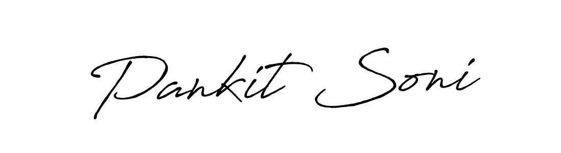 if you are searching for the best signature style for your name Pankit Soni. so please give up your signature search. here we have designed multiple signature styles  using Antro_Vectra_Bolder. Pankit Soni signature style 7 images and pictures png