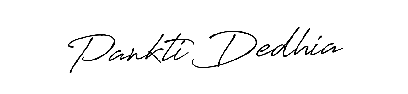 Antro_Vectra_Bolder is a professional signature style that is perfect for those who want to add a touch of class to their signature. It is also a great choice for those who want to make their signature more unique. Get Pankti Dedhia name to fancy signature for free. Pankti Dedhia signature style 7 images and pictures png