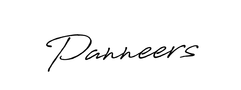 Also we have Panneers name is the best signature style. Create professional handwritten signature collection using Antro_Vectra_Bolder autograph style. Panneers signature style 7 images and pictures png