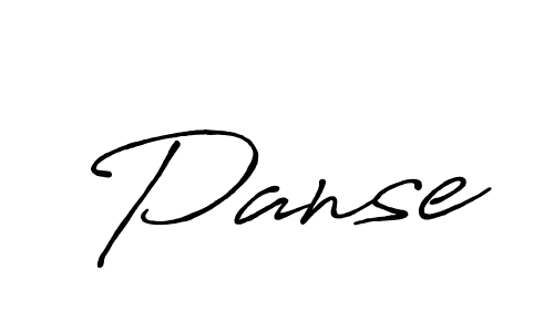 How to make Panse signature? Antro_Vectra_Bolder is a professional autograph style. Create handwritten signature for Panse name. Panse signature style 7 images and pictures png