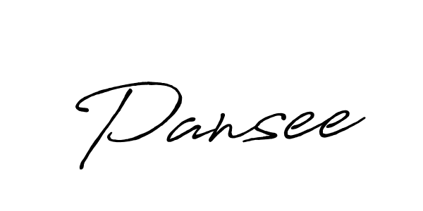 Best and Professional Signature Style for Pansee. Antro_Vectra_Bolder Best Signature Style Collection. Pansee signature style 7 images and pictures png