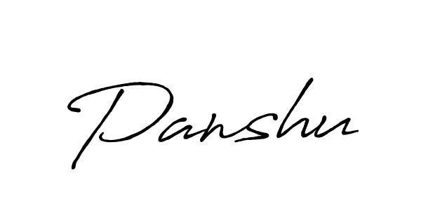 How to make Panshu signature? Antro_Vectra_Bolder is a professional autograph style. Create handwritten signature for Panshu name. Panshu signature style 7 images and pictures png