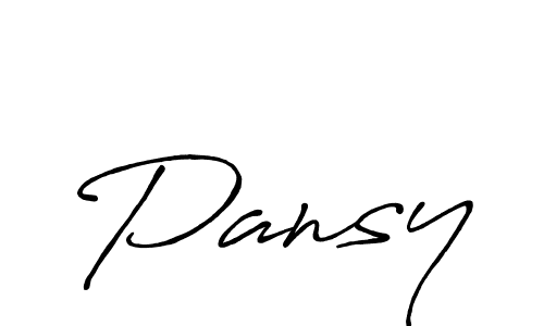 Also You can easily find your signature by using the search form. We will create Pansy name handwritten signature images for you free of cost using Antro_Vectra_Bolder sign style. Pansy signature style 7 images and pictures png