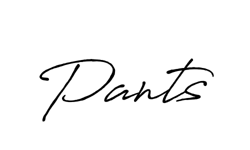 Make a beautiful signature design for name Pants. With this signature (Antro_Vectra_Bolder) style, you can create a handwritten signature for free. Pants signature style 7 images and pictures png